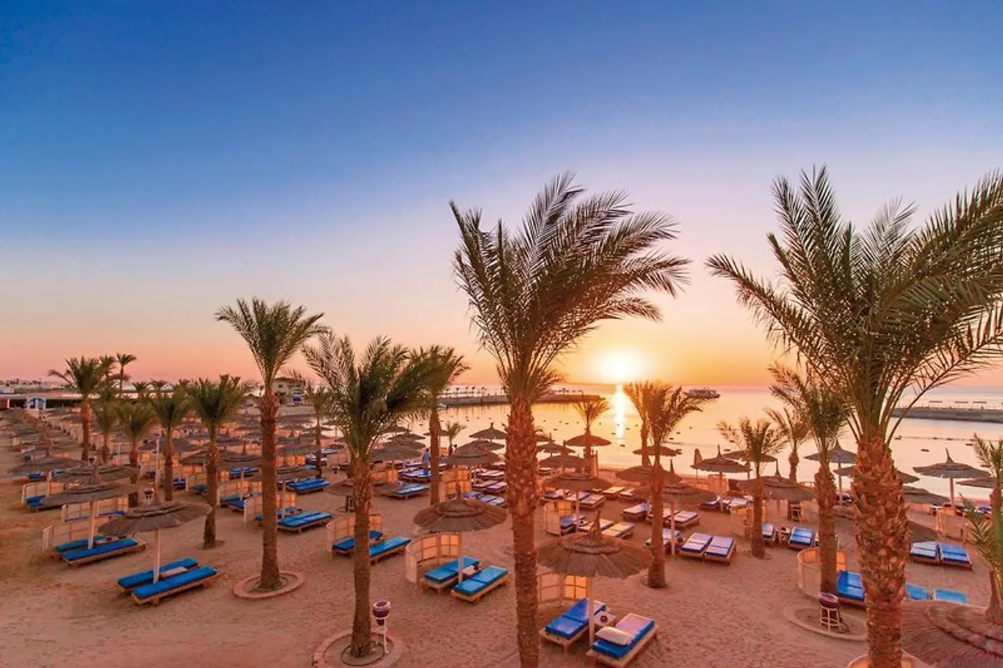 Beach Albatros Resort Terrasse
