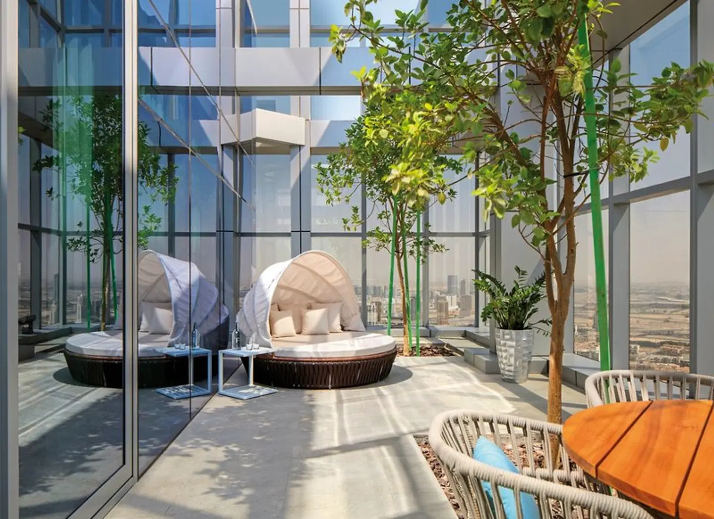 The First Collection at Jumeirah Village Circle, a Tribute Portfolio Hotel Terrasse