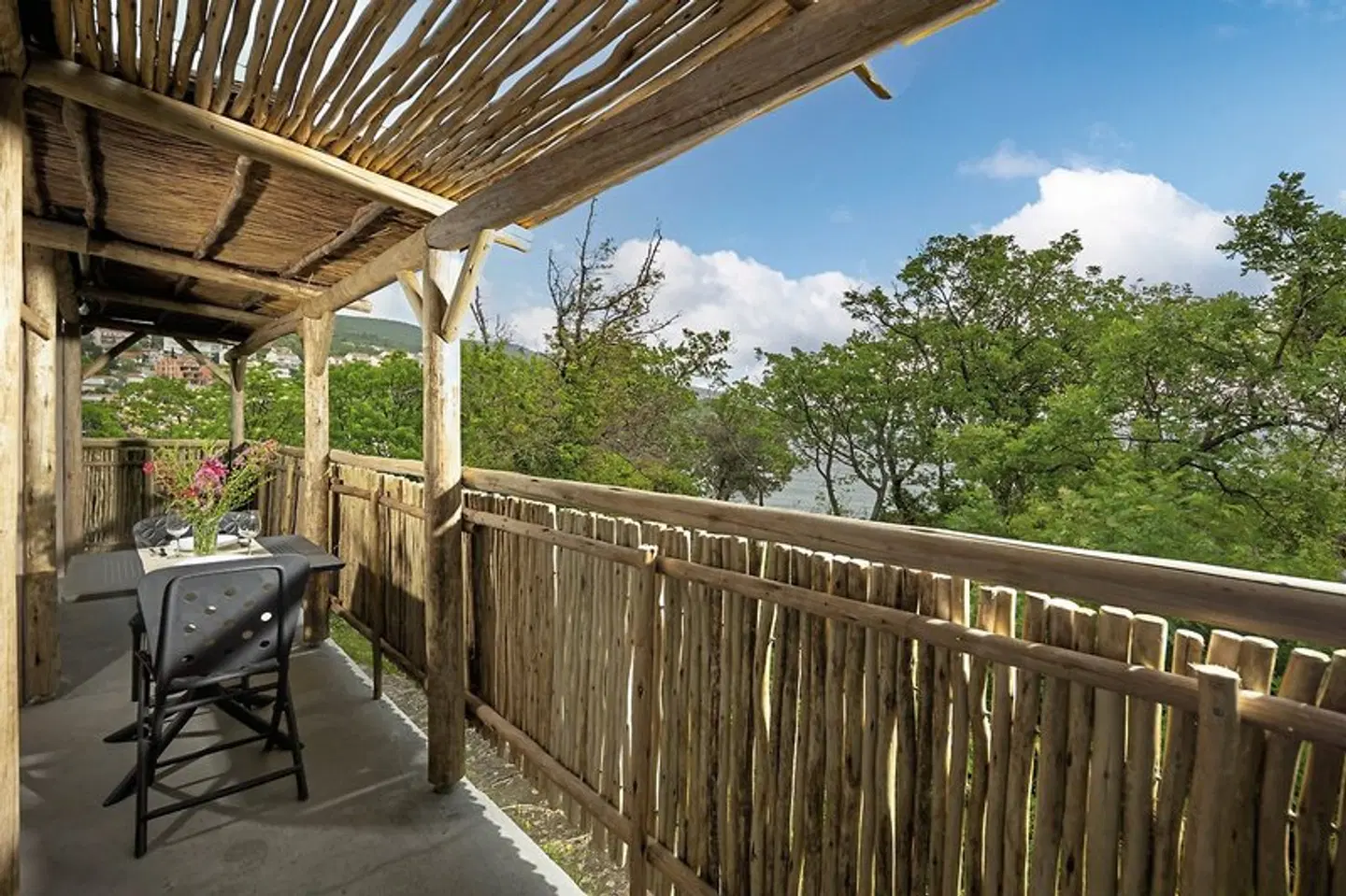 Holiday Homes Kacjak Terrasse