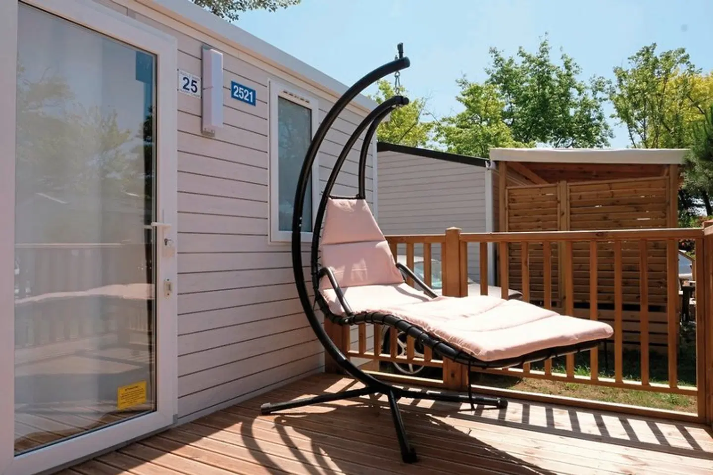 Camping Bella Italia (by Happy Camp) Terrasse