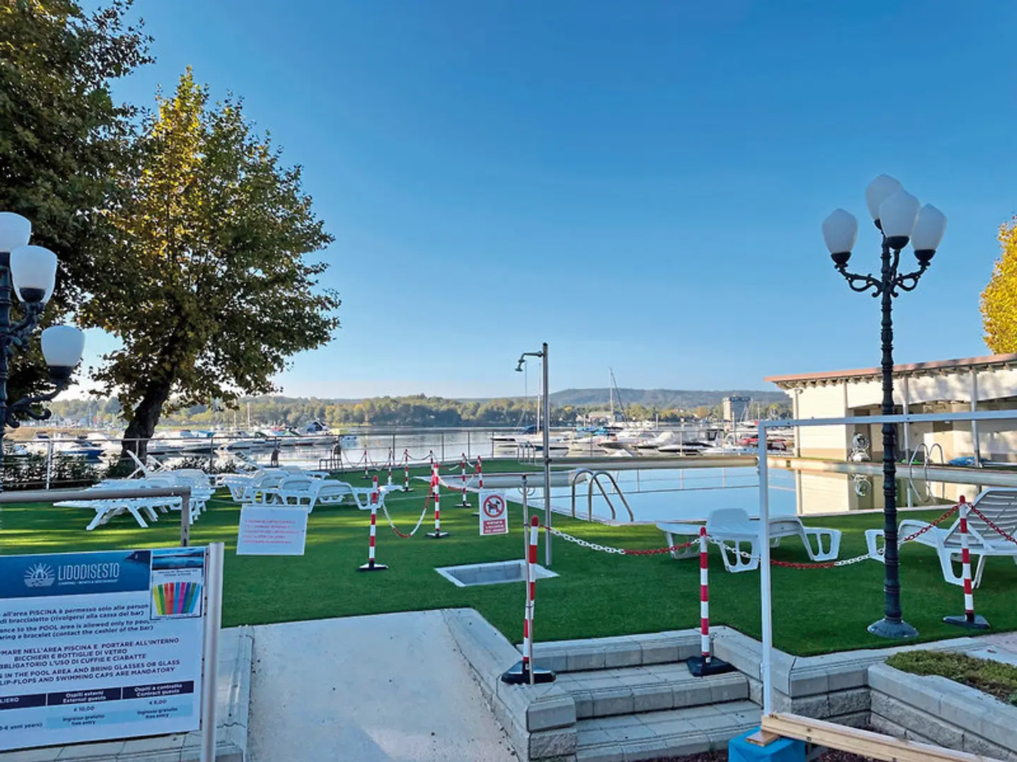 Lido di Sesto Camping (by Happy Camp) Terrasse