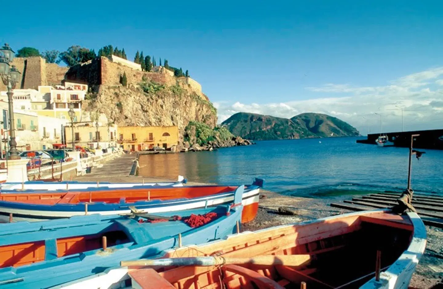 Liparische Inseln Terrasse