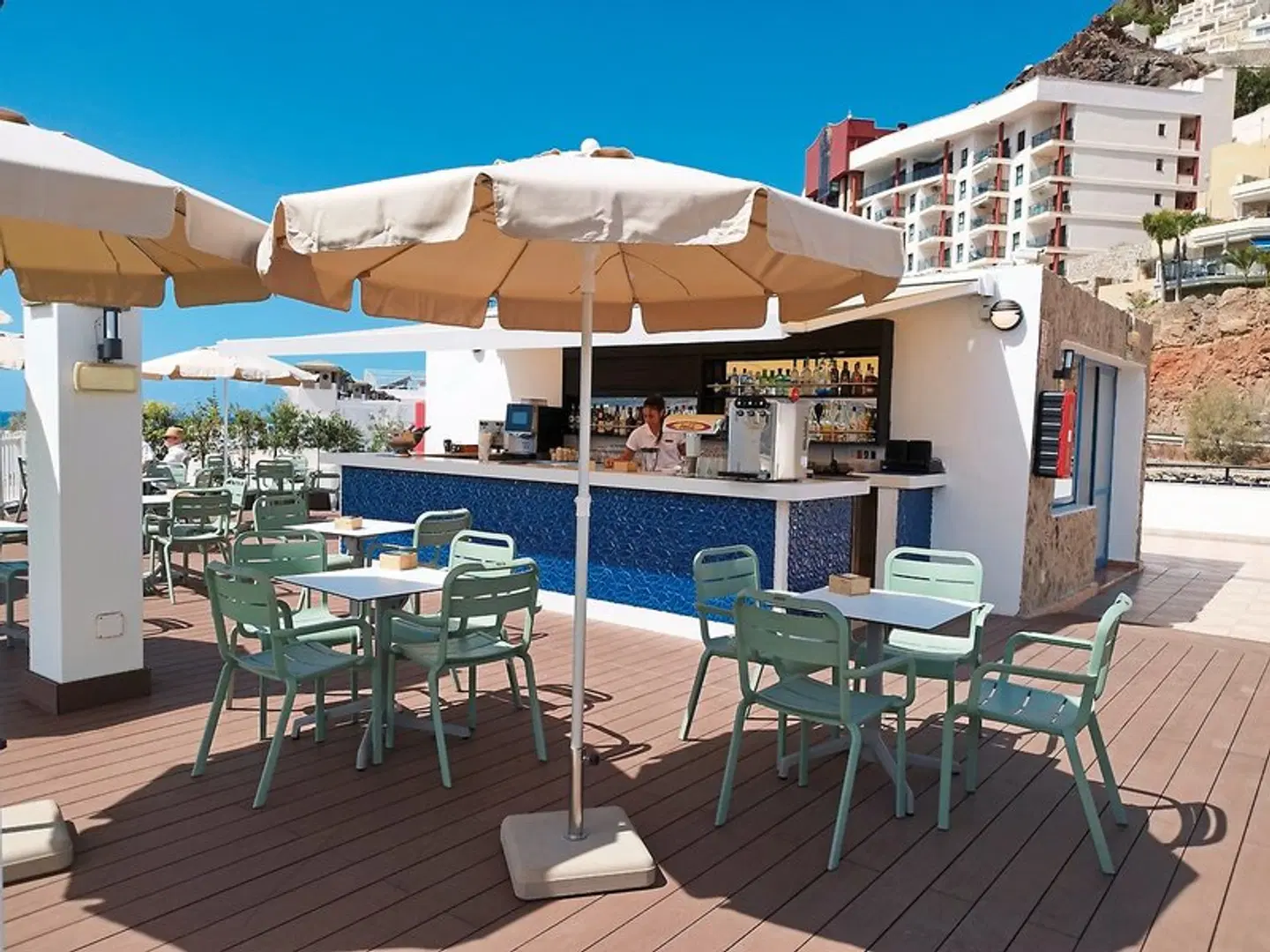 H10 Costa Mogán Terrasse