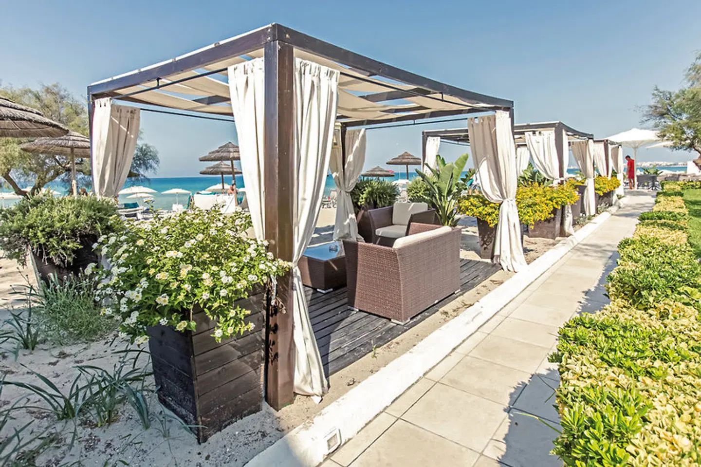Grand Hotel Costa Brada Terrasse