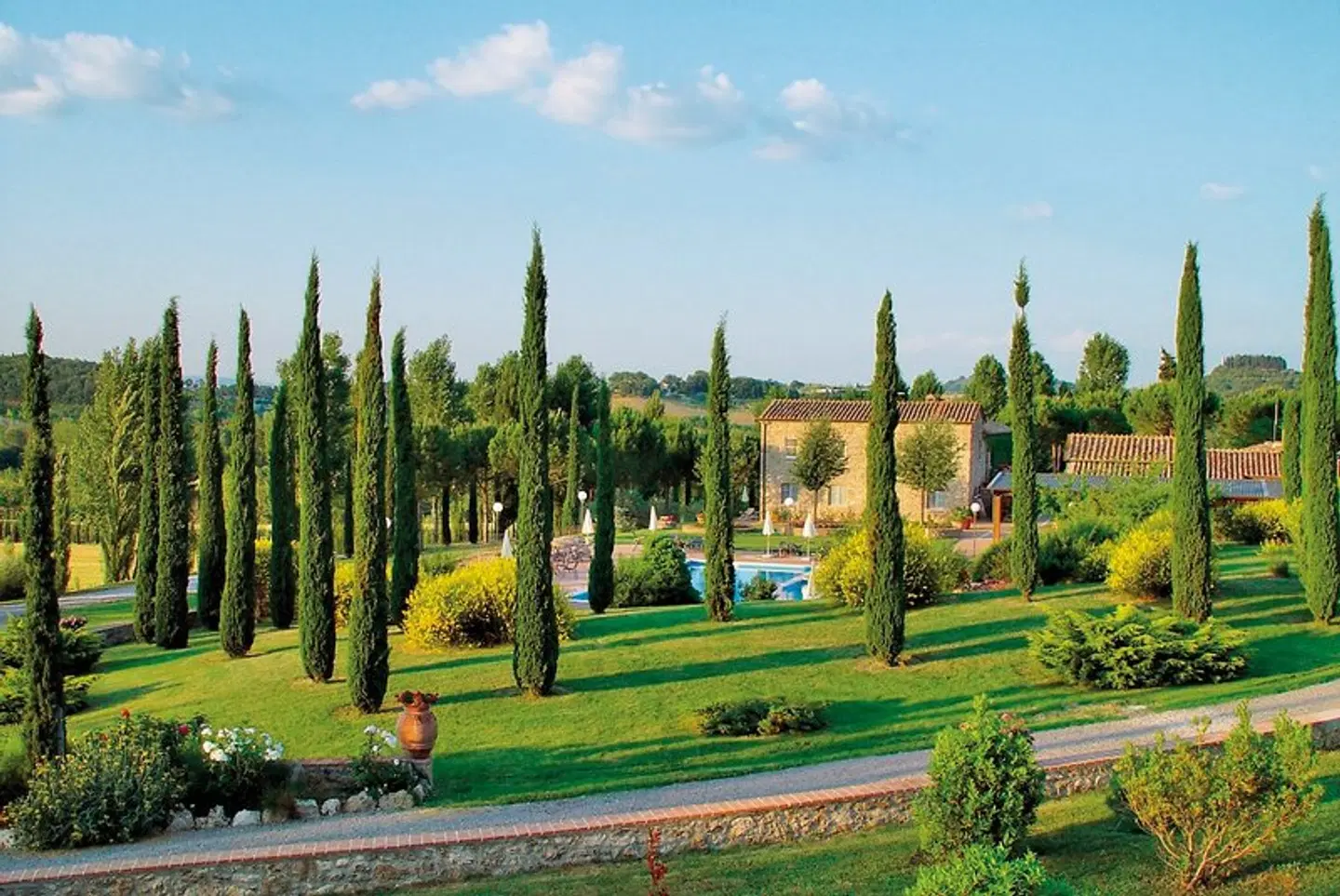 Fattoria La Sovana Garten
