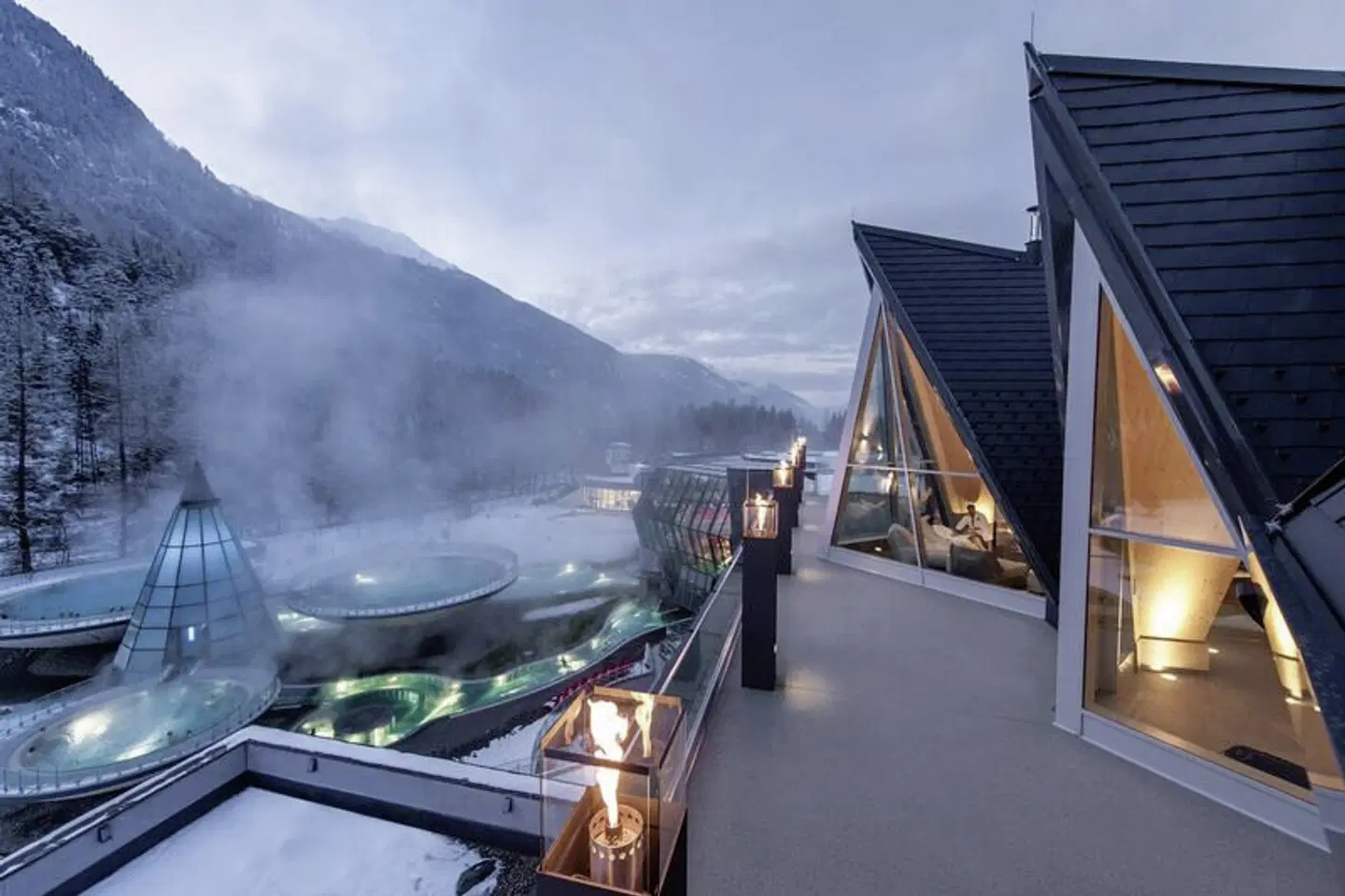 AQUA DOME - Tirol Therme Längenfeld LANDSCAPE