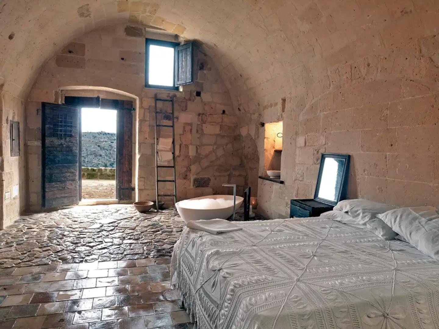 Sextantio Le Grotte Della Civita Wohnbeispiel