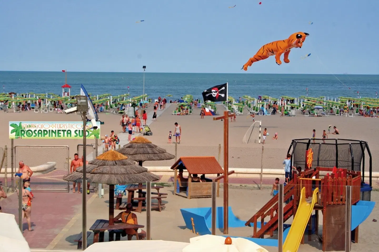 Camping Rosapineta Süd Strand