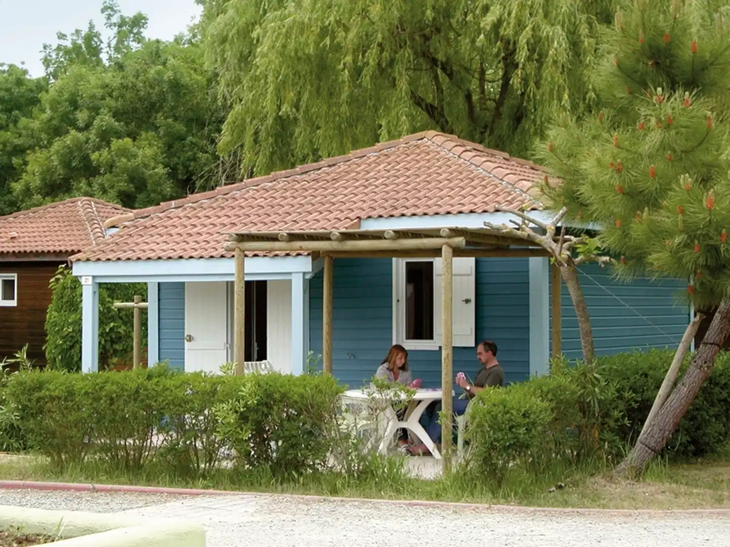 Résidence Marina d'Erba Rossa Garten