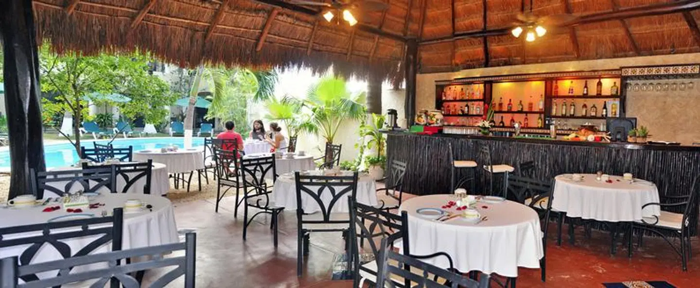 Hacienda Paradise Terrasse