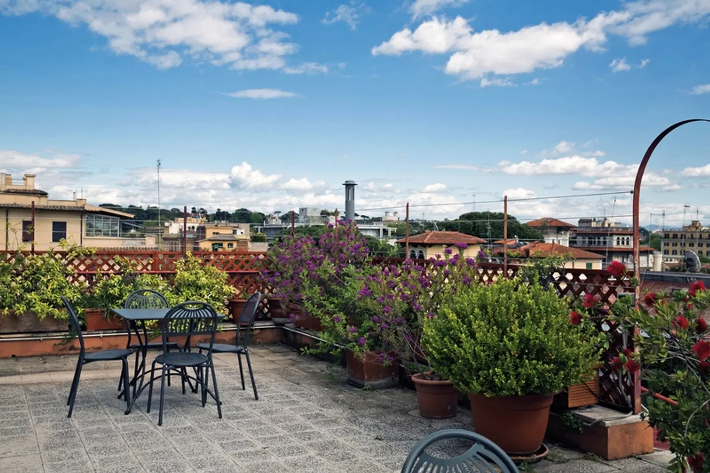 Hotel Casa Valdese Terrasse