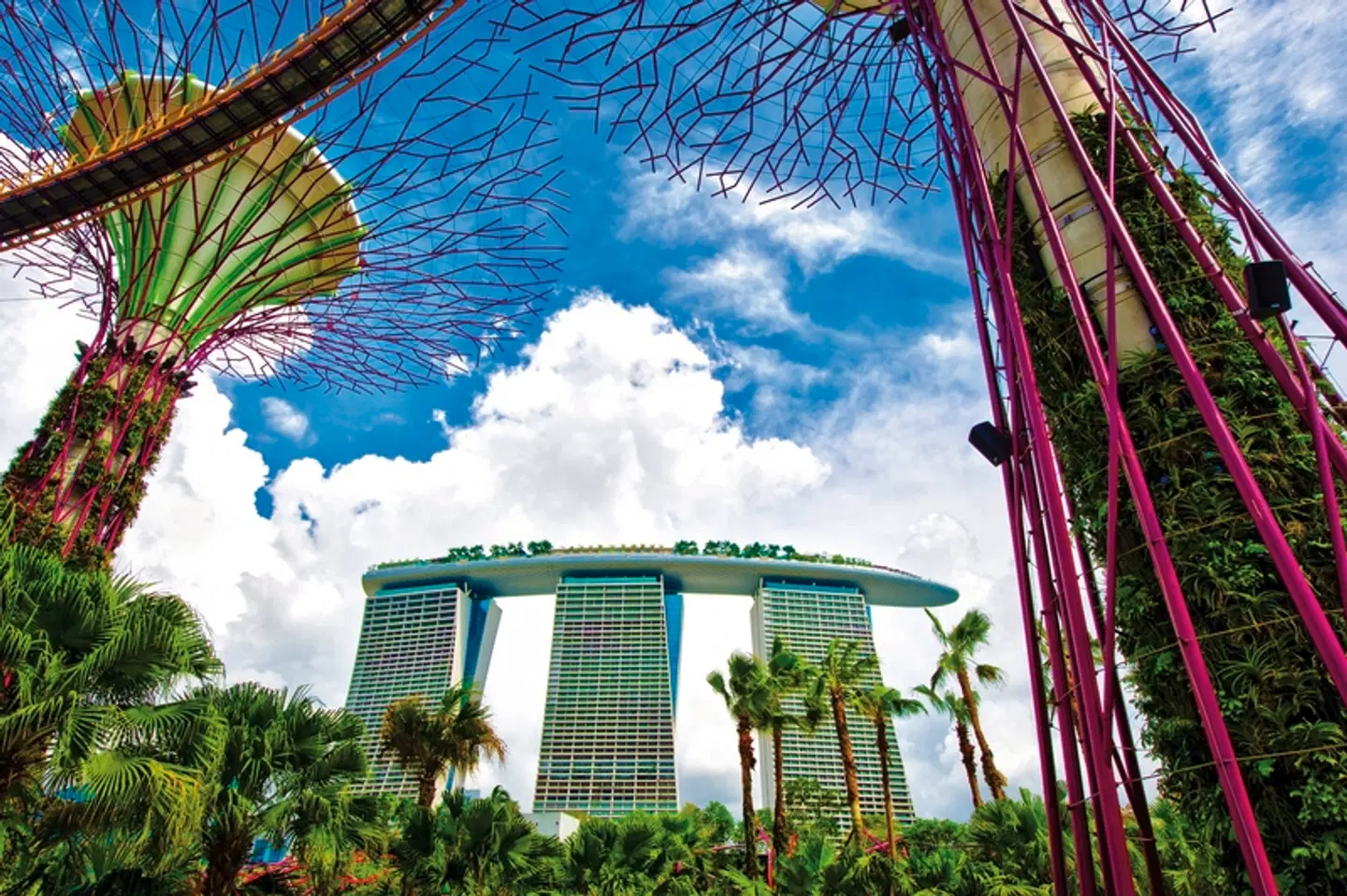 Marina Bay Sands Garten