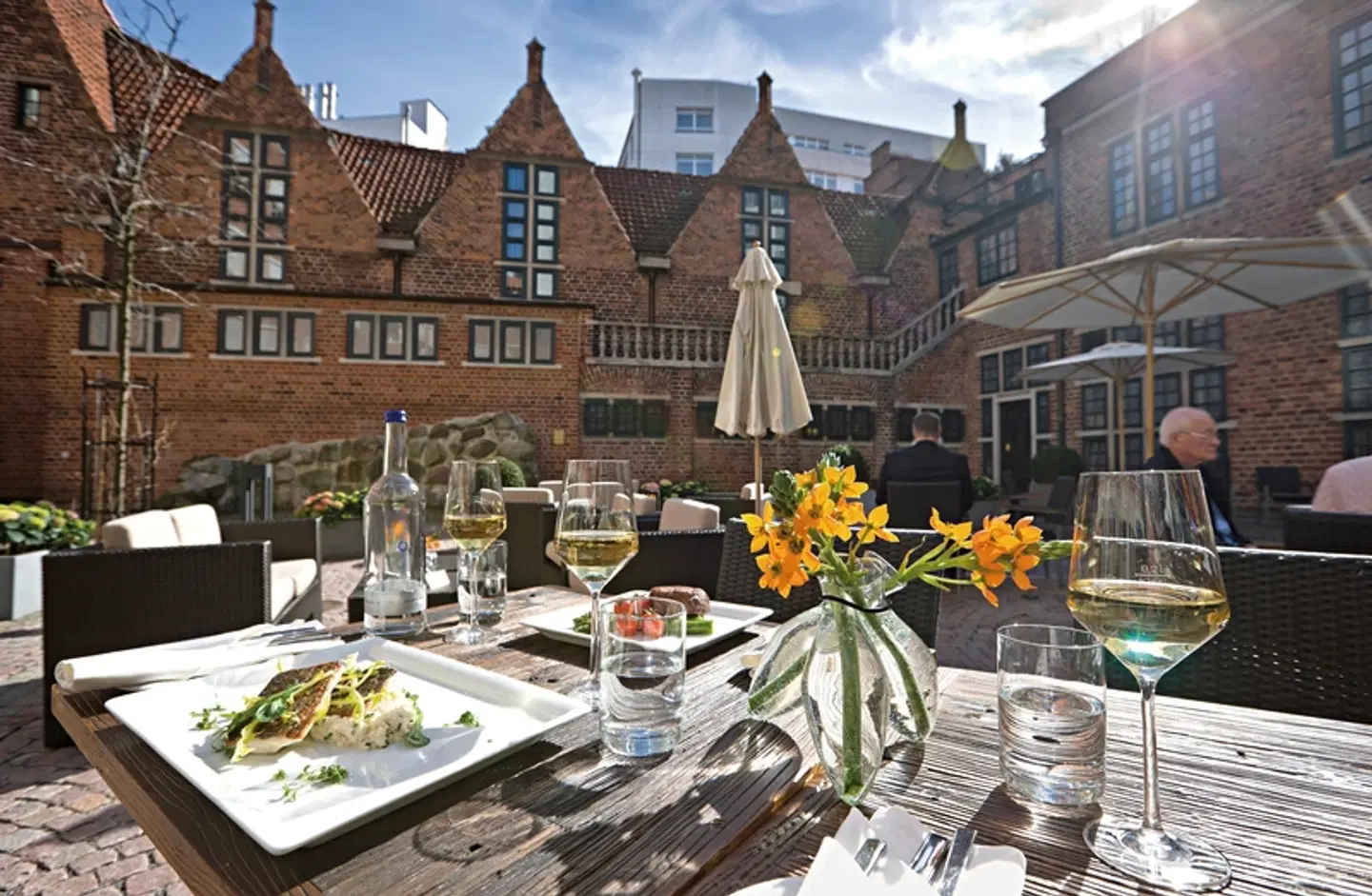 ATLANTIC Grand Hotel Bremen Terrasse