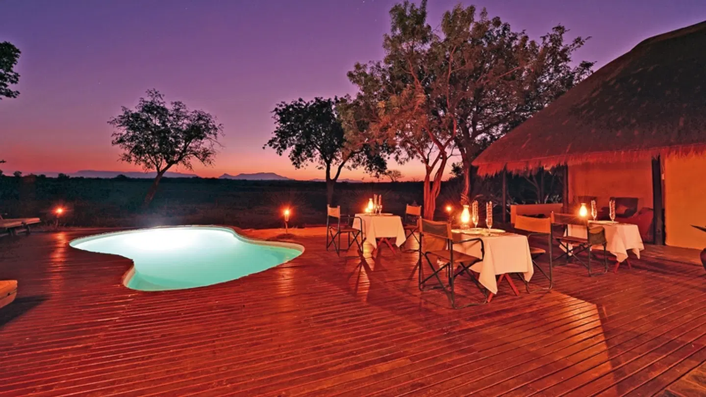 Tangala Safari Camp Terrasse