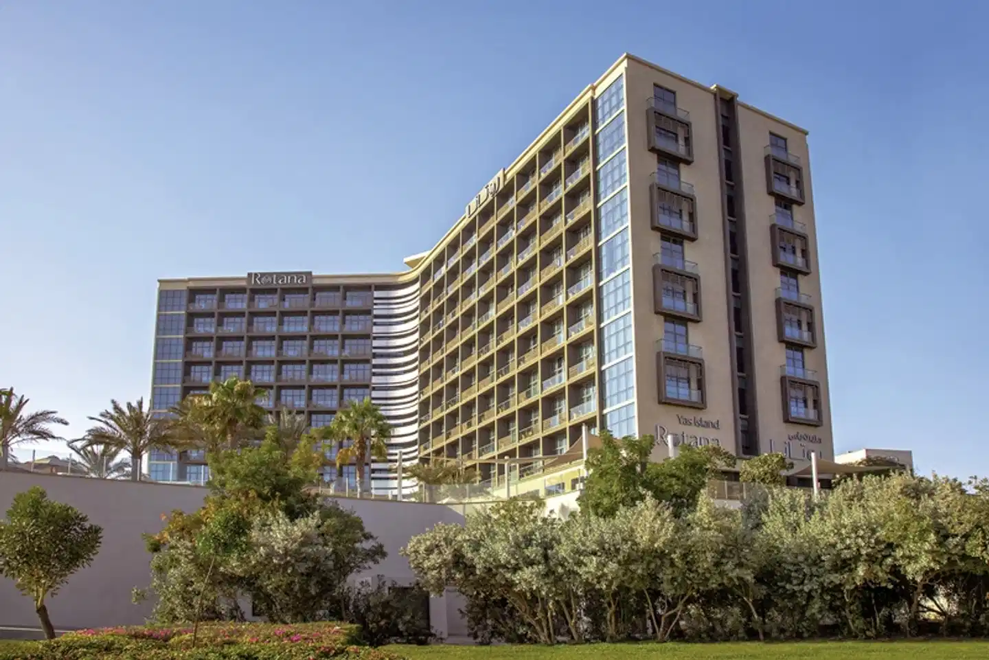 Yas Island Rotana Aussenansicht