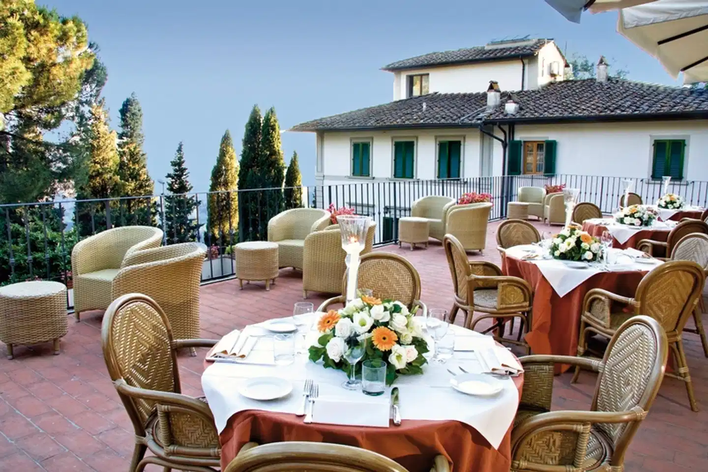 Villa Fiesole Terrasse