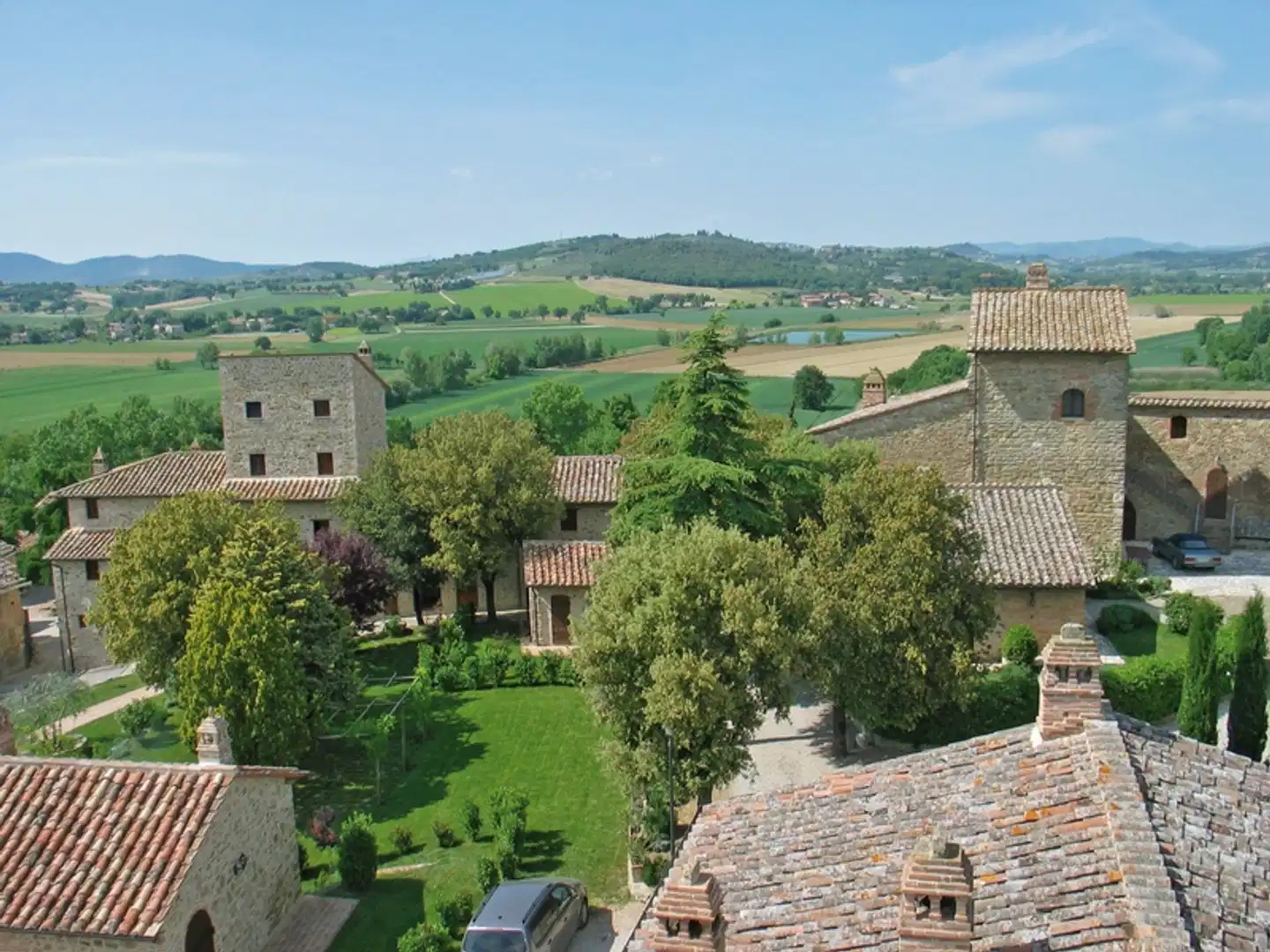 Castello Monticelli Landschaft