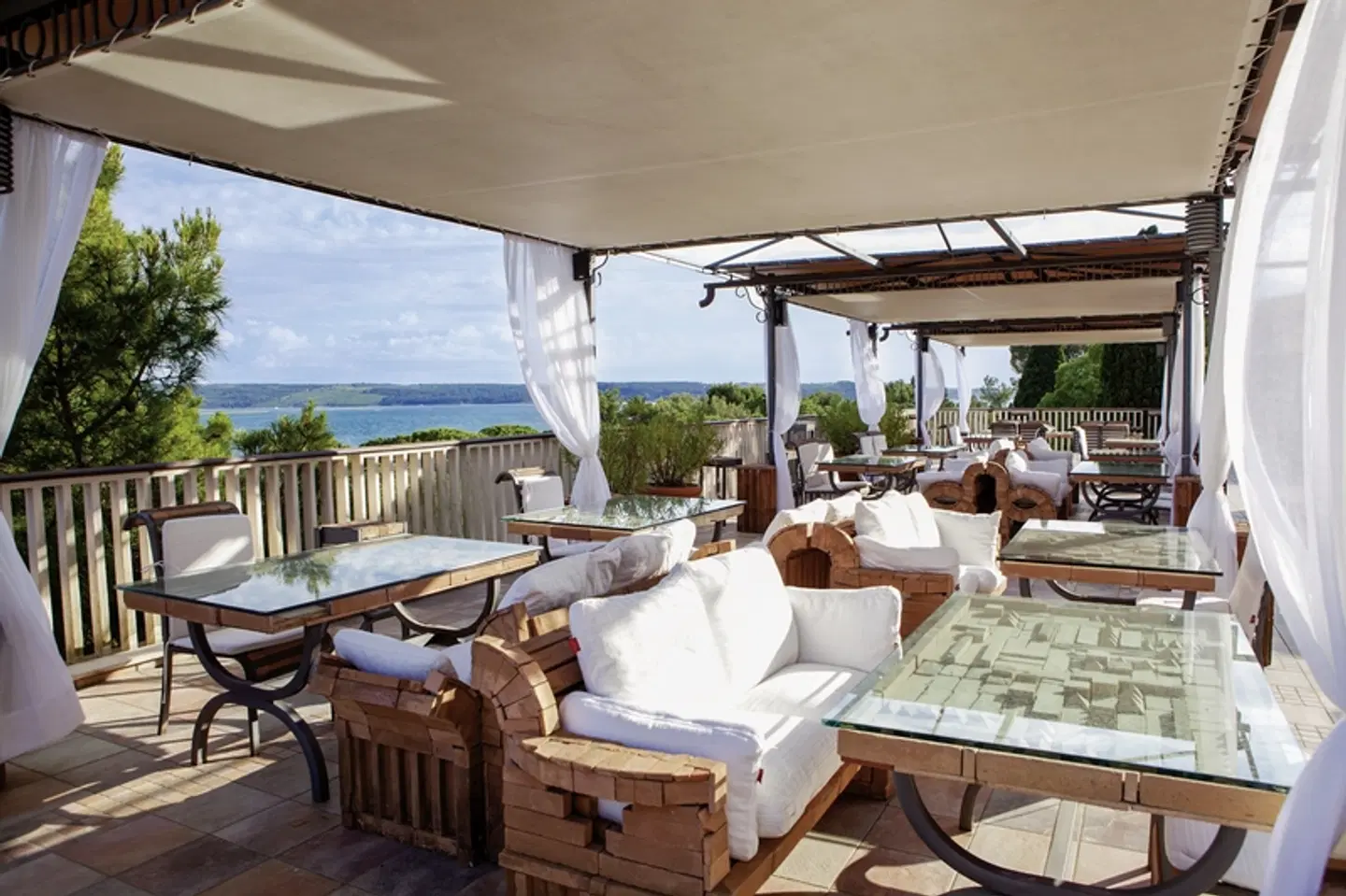Slovenija Terrasse