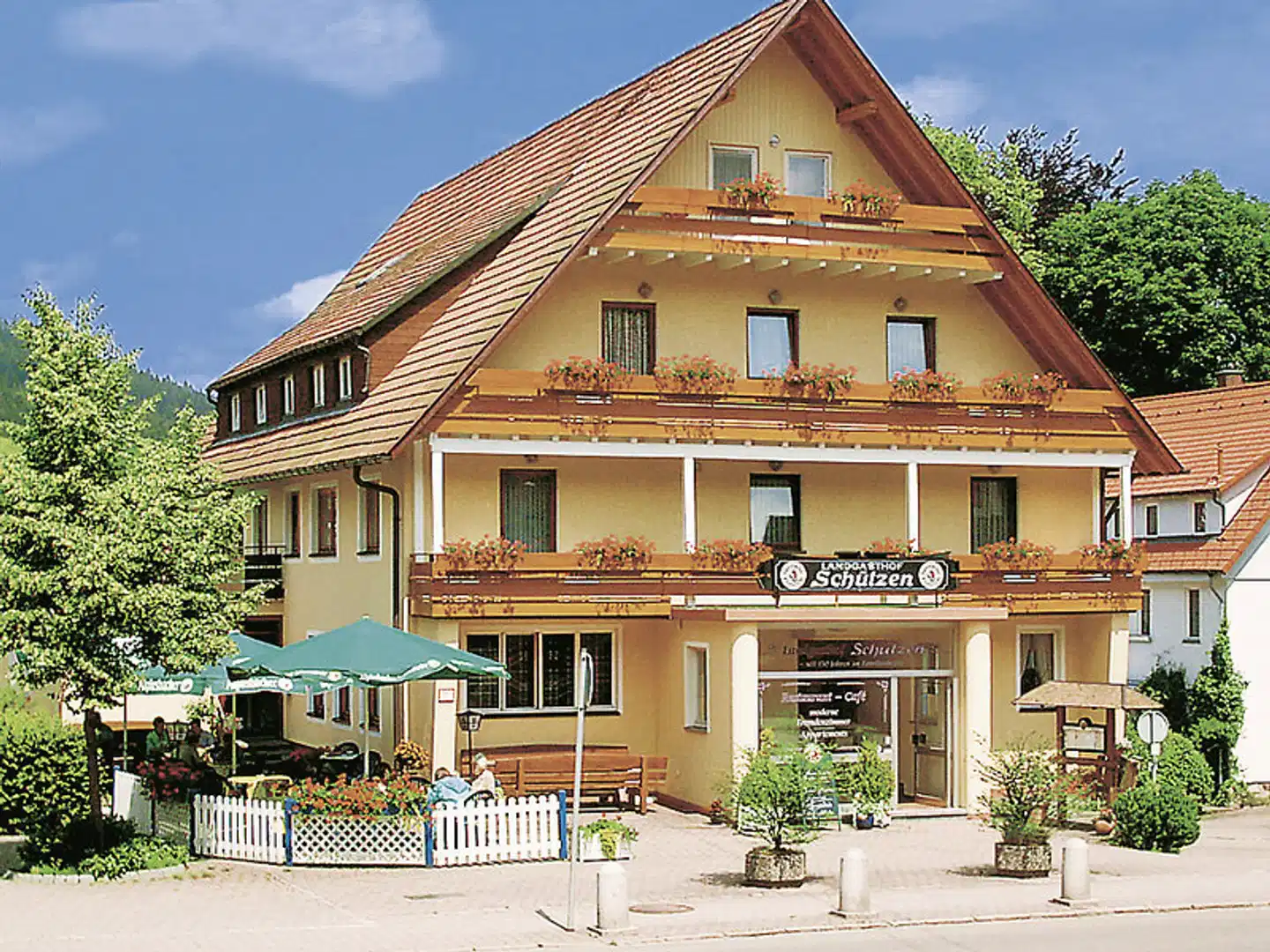 Hotel Zum Schützen Aussenansicht