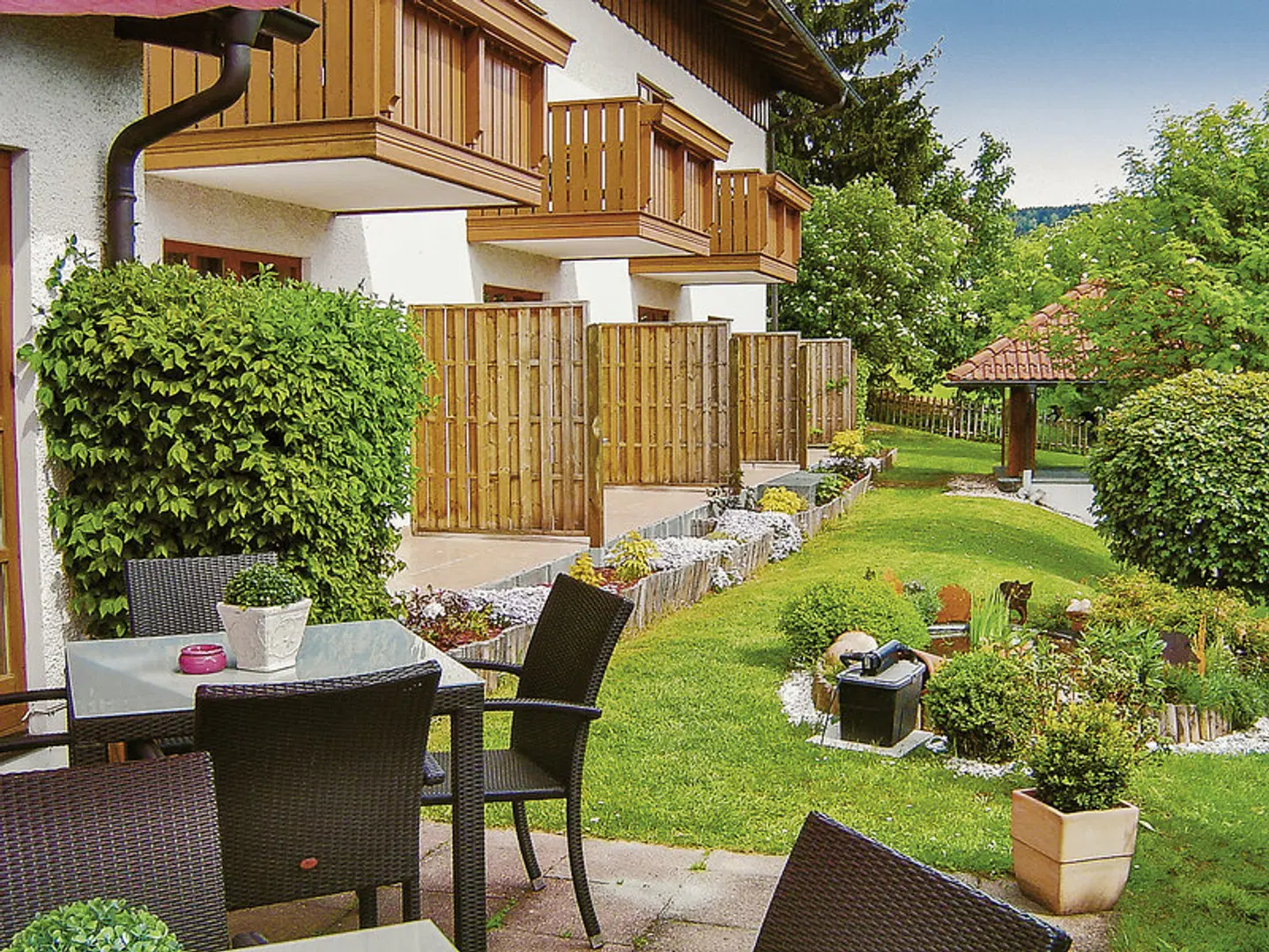 Ferien- und Aktivhotel zum Arber Garten