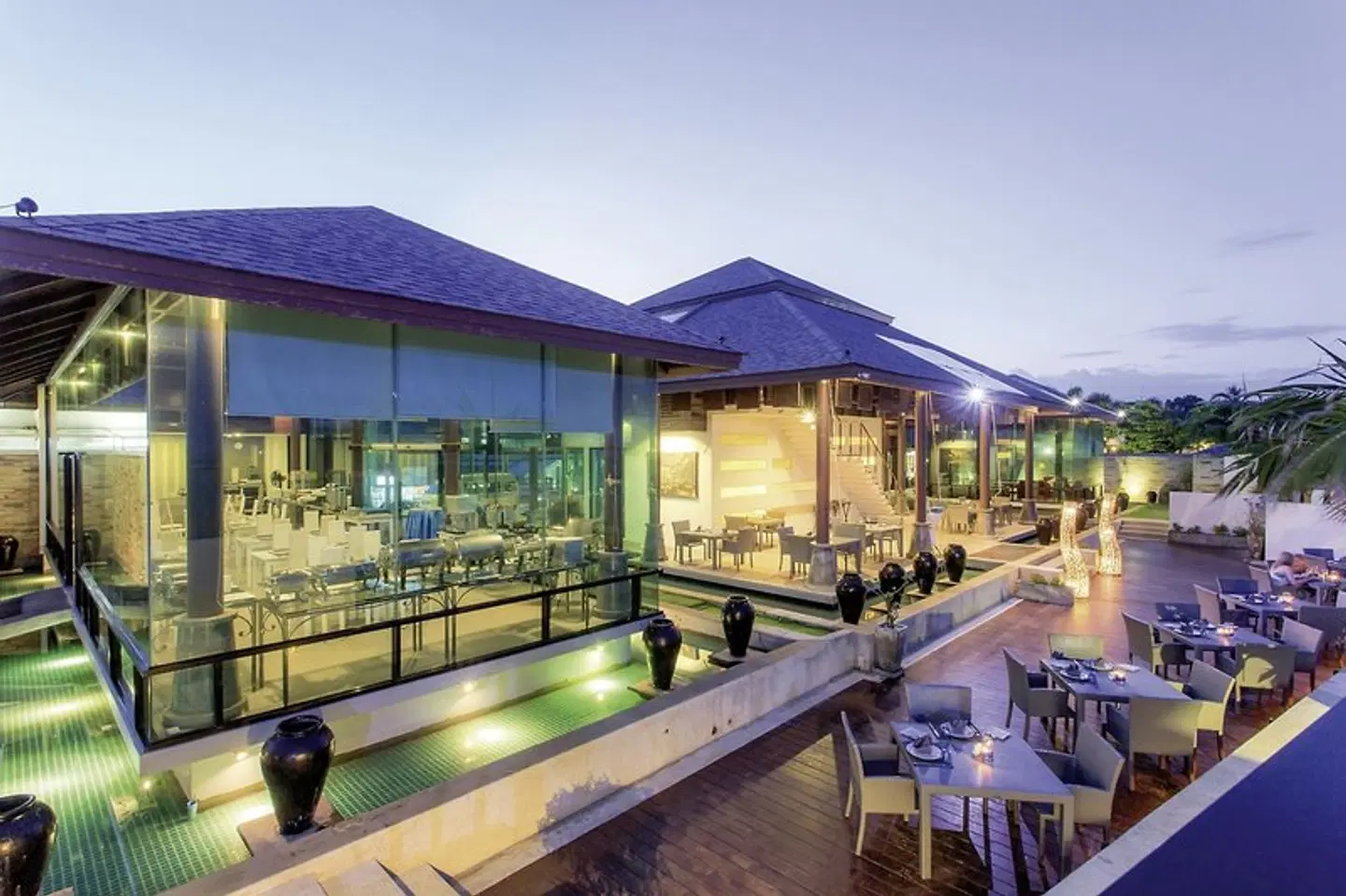 Samui Resotel Beach Resort Terrasse