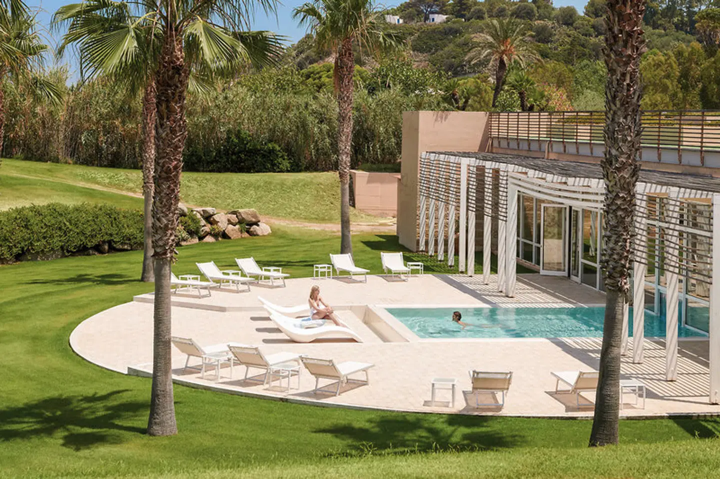 Capo Vaticano Resort Thalasso & Spa Garten
