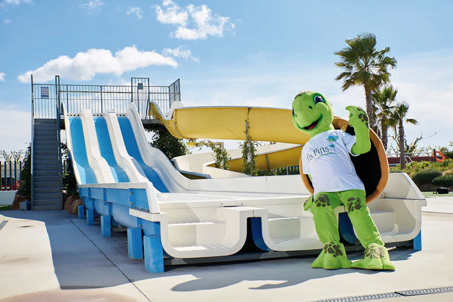 Camping Resort Els Pins Terrasse