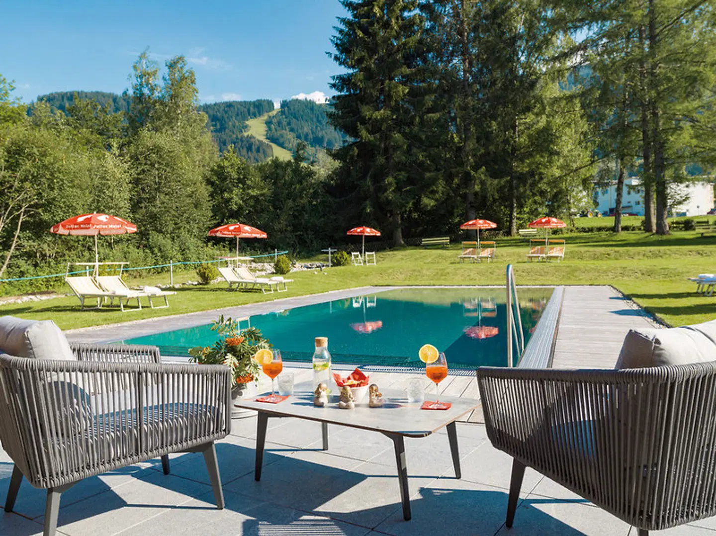 Hotel Sonnschein Terrasse