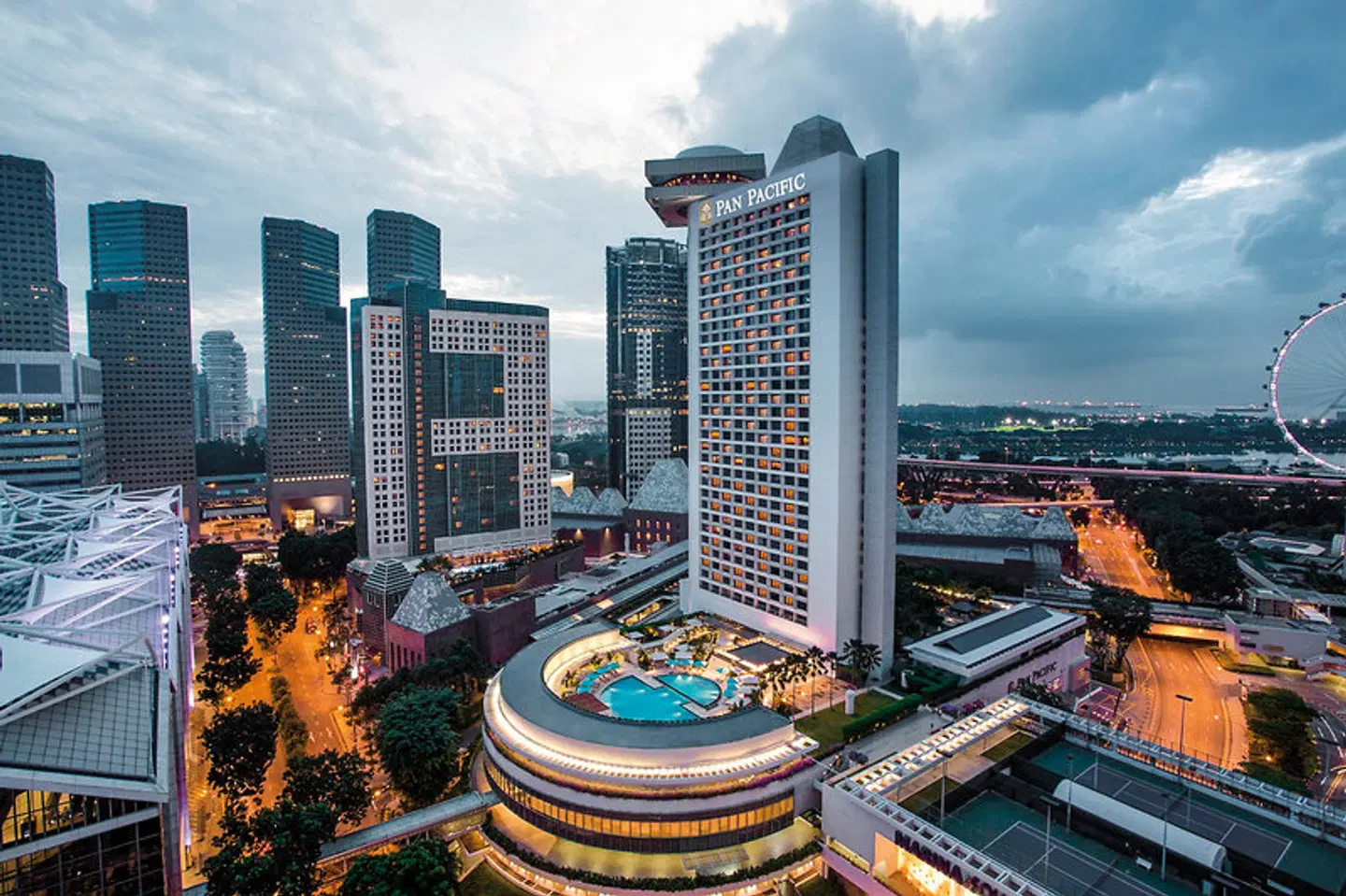 Pan Pacific Singapur EXTERIOR