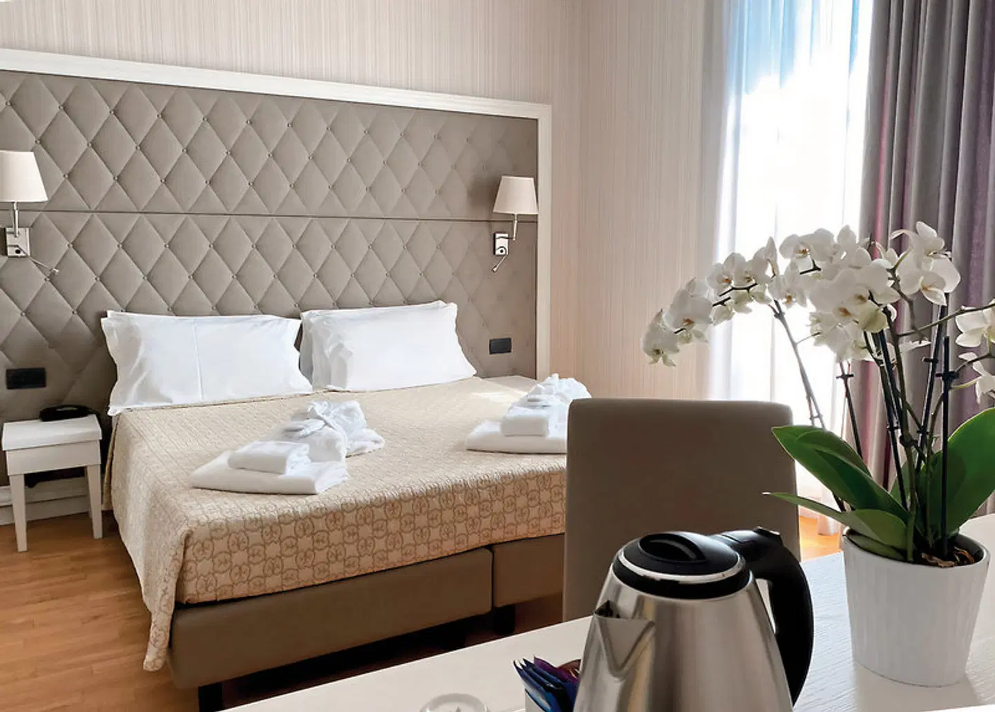 Grand Hotel & Des Anglais Badezimmer