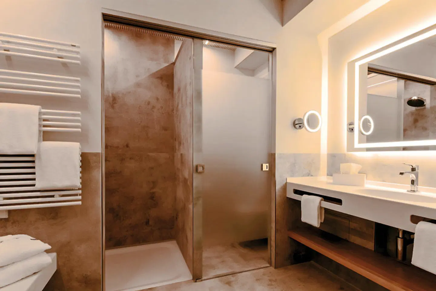 Landhotel Bohrerhof Badezimmer