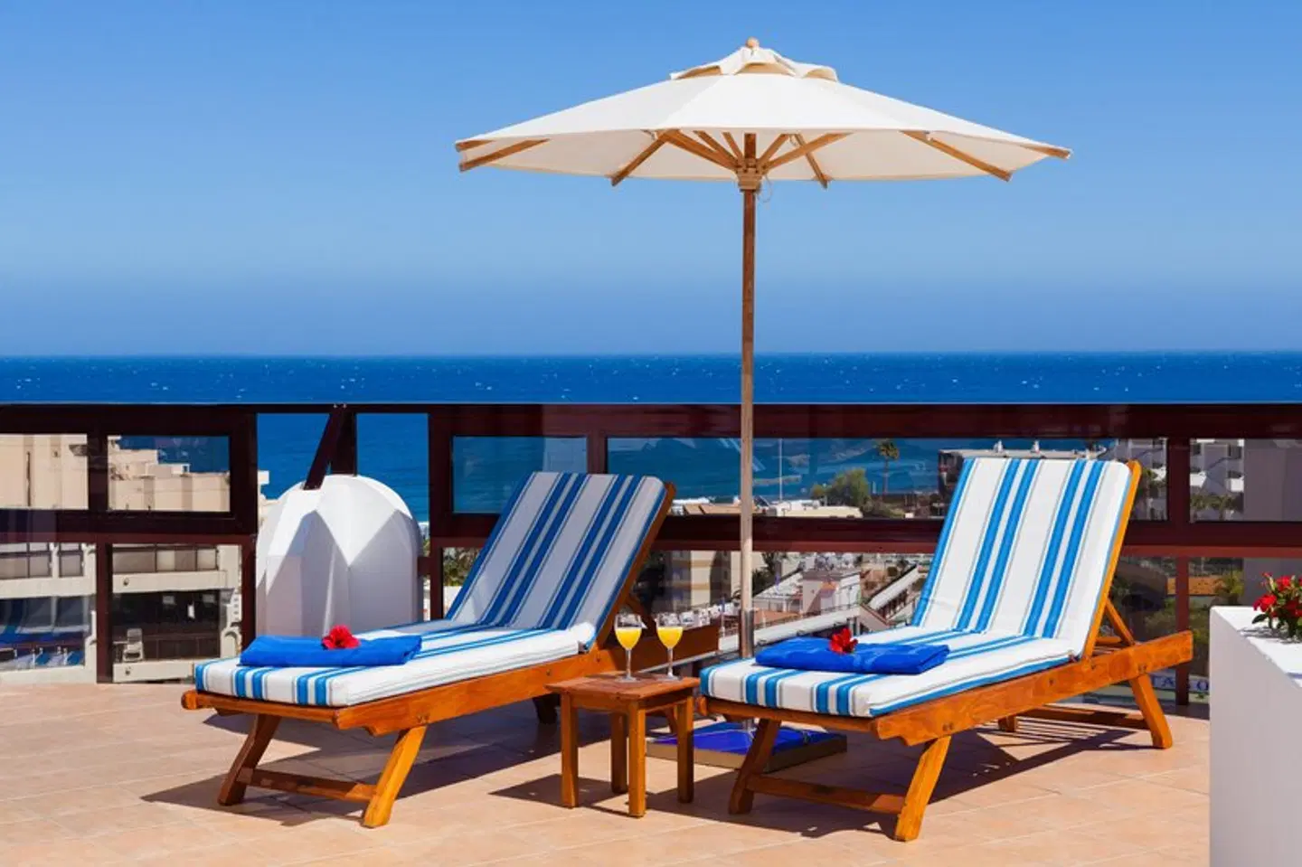 Seaside Sandy Beach Terrasse