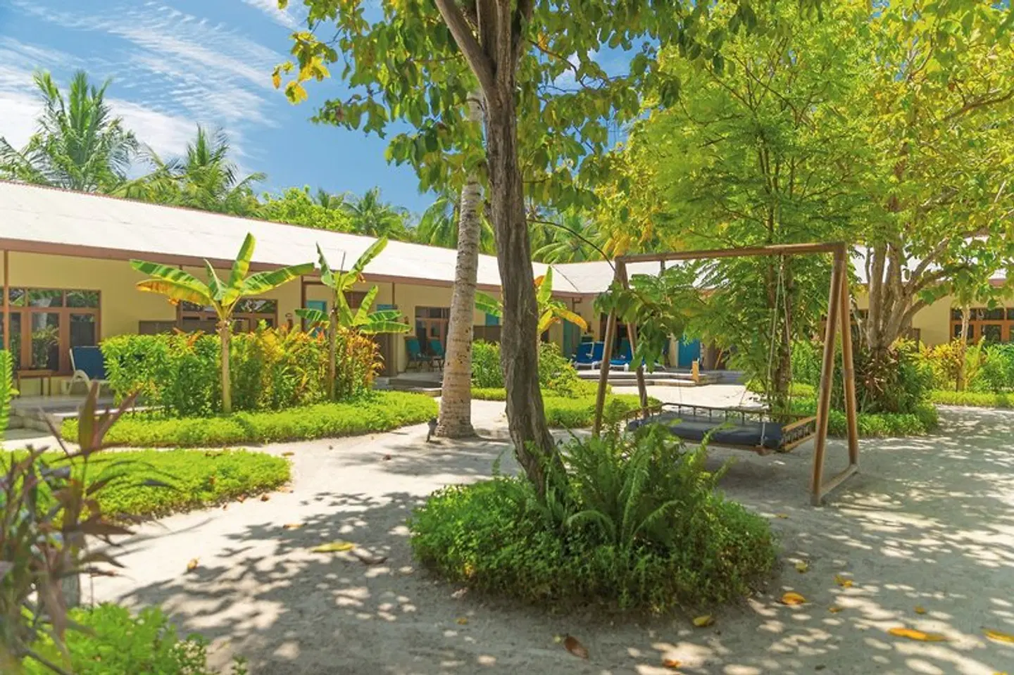 Meeru Maldives Resort Island Garten