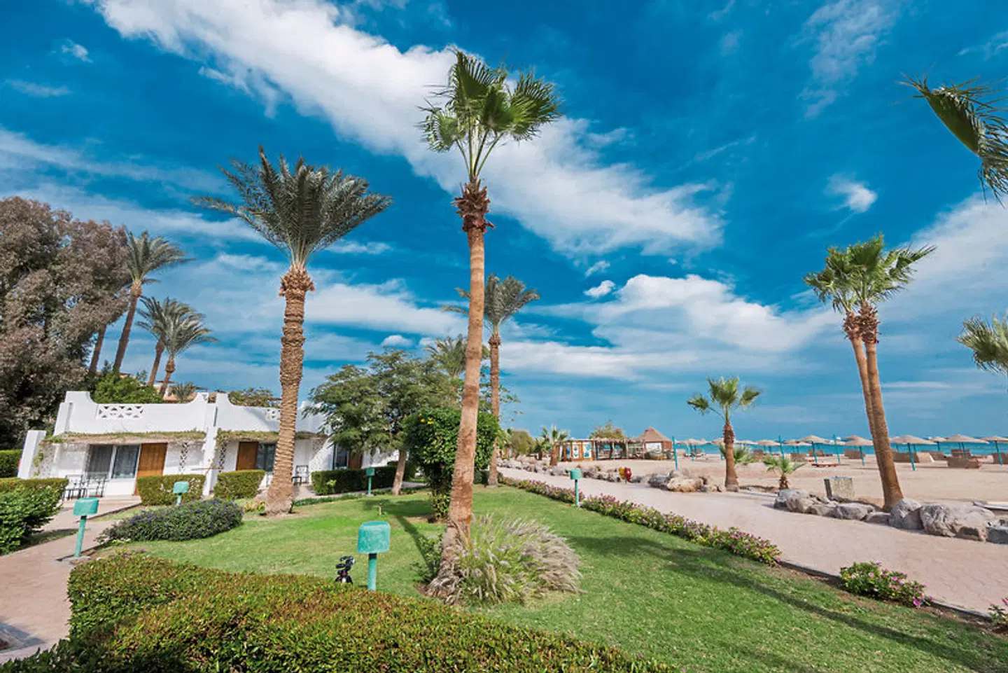 Shams Safaga Resort Garten
