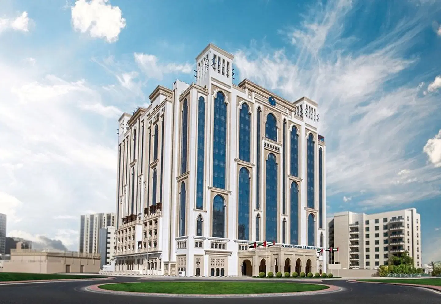 Al Jaddaf Rotana Suite Hotel EXTERIOR