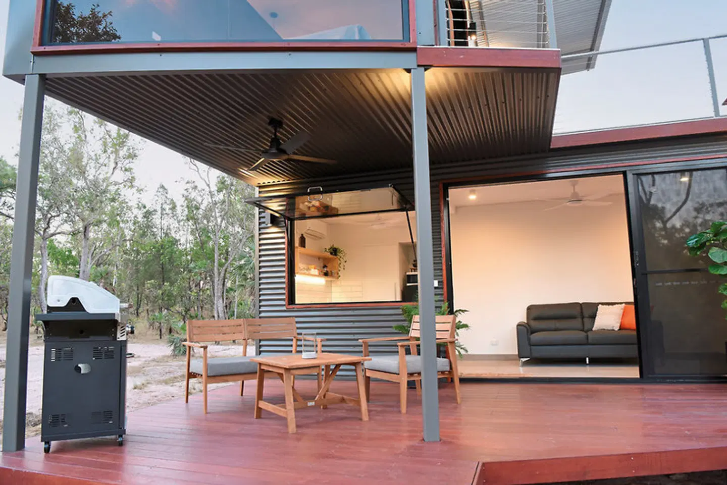 Hideaway Litchfield Terrasse