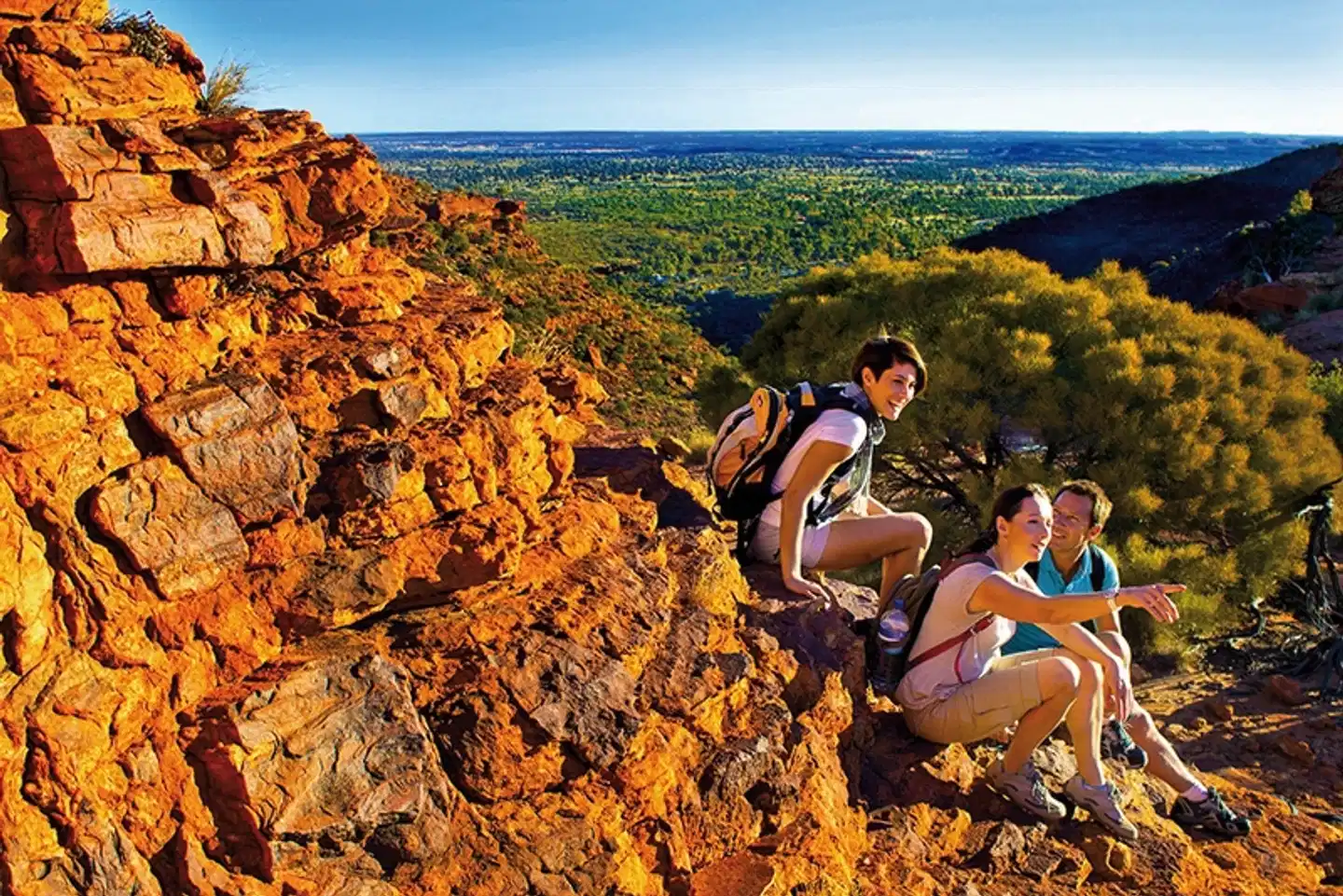 Farbenfrohes Australien Landschaft
