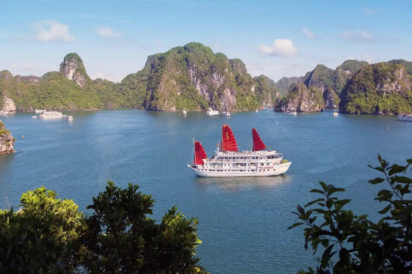 Erlebnis Halong Bucht (1 Nacht) Landschaft