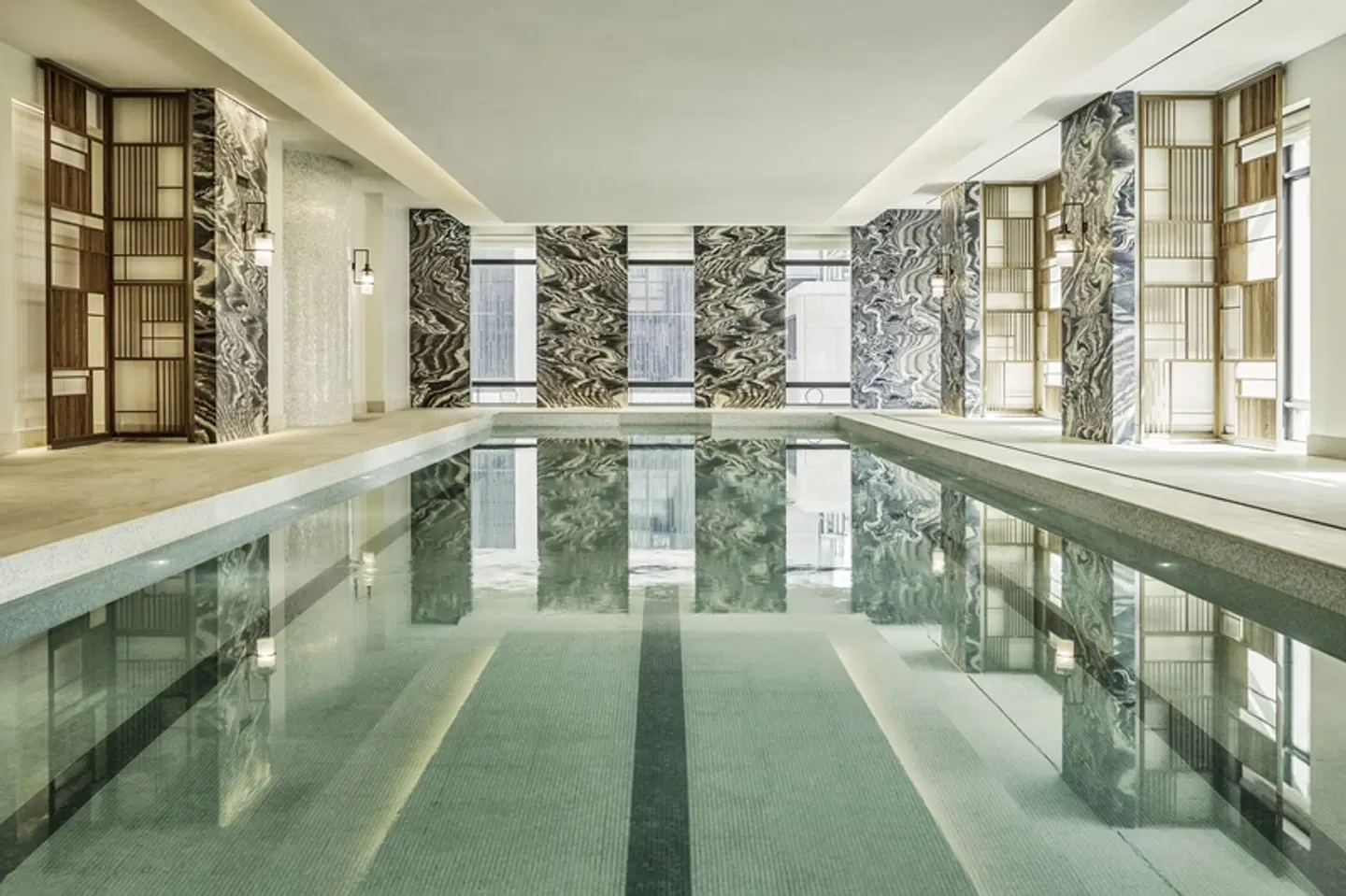 Four Seasons Hotel New York Downtown Hallenbad