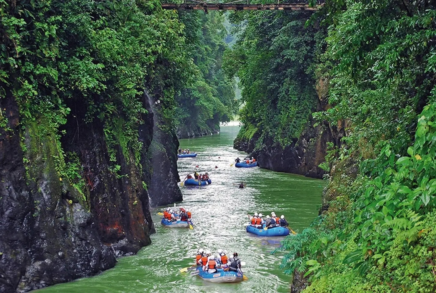 Tropenparadies Pacuare Lodge Garten