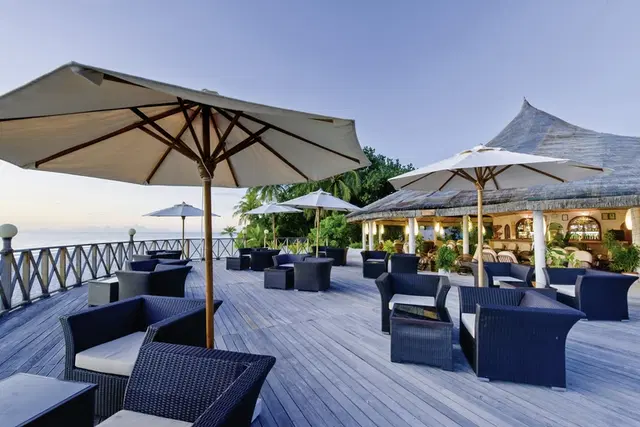 Angaga Island Resort & Spa Terrasse