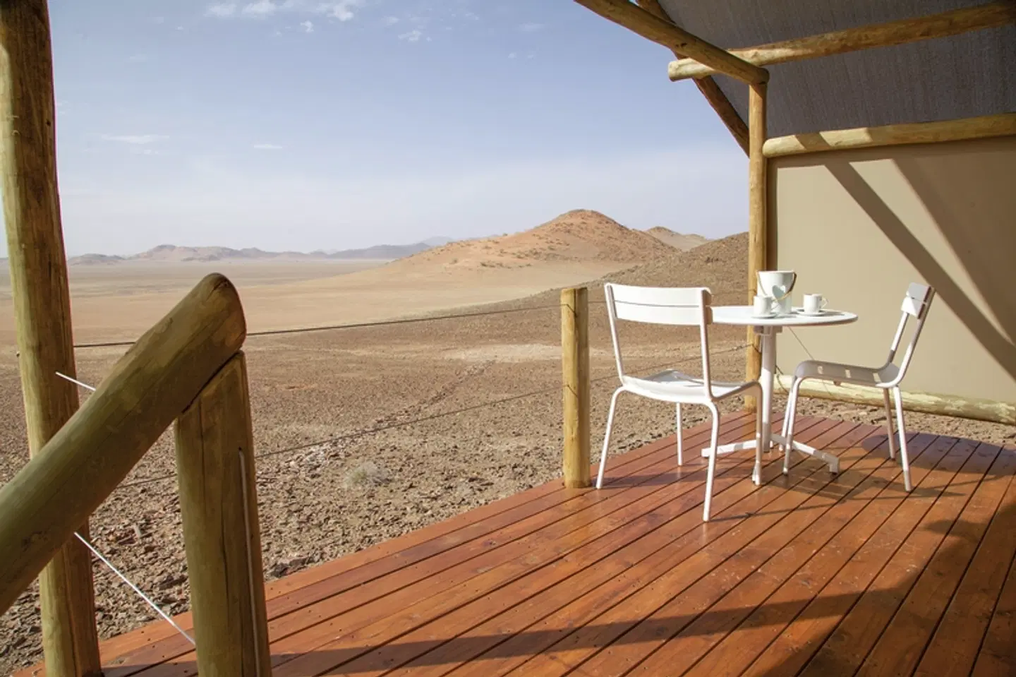 Kanaan N/aan ku se Desert Retreat Terrasse