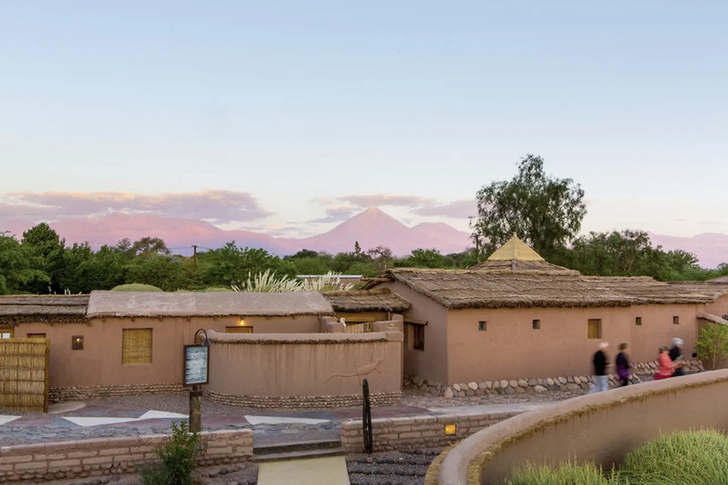 Habitas Atacama Terrasse