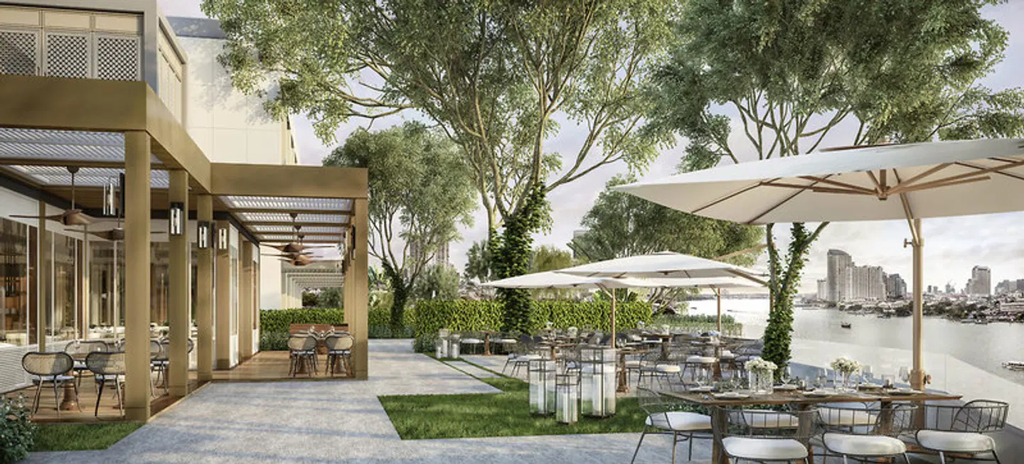 Capella Bangkok Garten