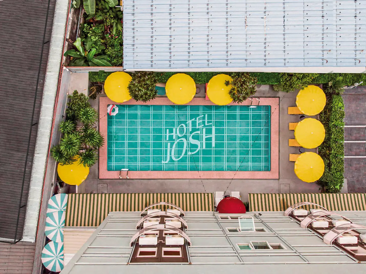 Josh Hotel Terrasse