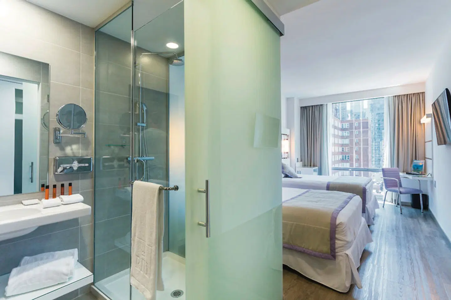 RIU Plaza New York Times Square Badezimmer