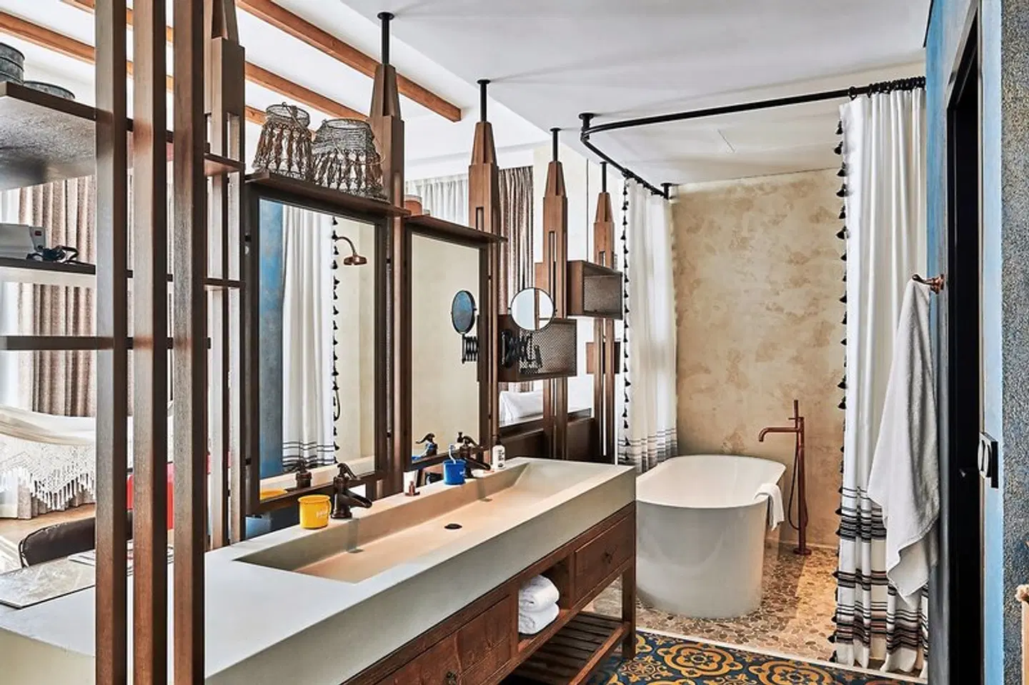 25hours Dubai One Central Badezimmer