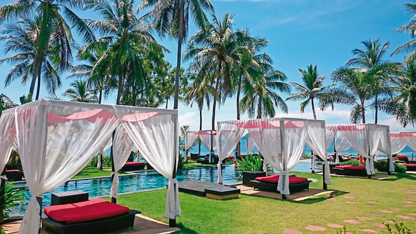 Kupu Kupu Phangan Beach Villas Garten