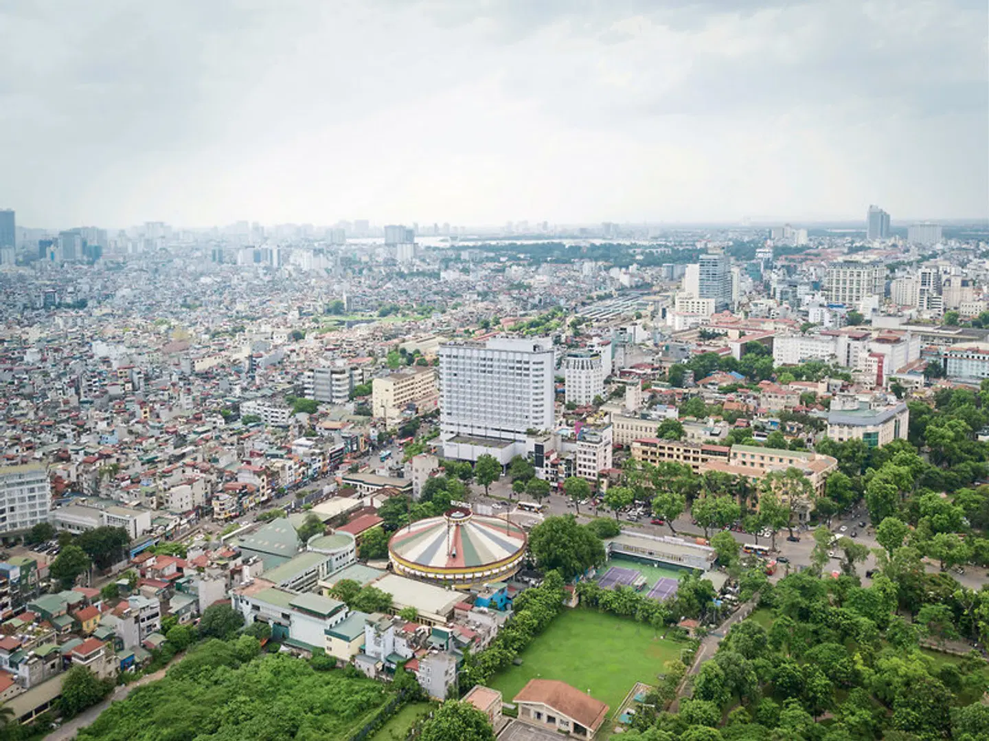Hotel du Parc Hanoi LANDSCAPE