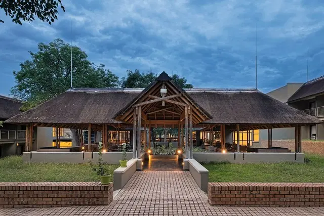 aha Skukuza Safari Lodge Terrasse